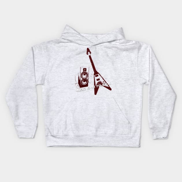 Music Kids Hoodie by designingexperts